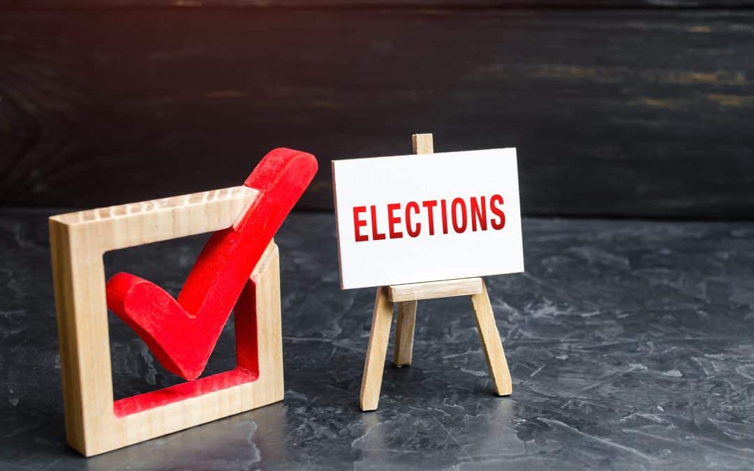 Elections and vote tick. Campaigning for voting. Parliament or president elections. Forecasting and prevention of falsifications. Public poll. Checkbox. Referendum. Lawmaking approval
