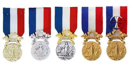 Médaille d’honneur pour acte de courage et de dévouement attribuée à Maxime Thiébaut